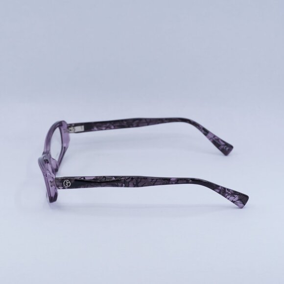 🕶️ New Giorgio Armani GA 647 NPB Eyeglasses - Transparent Dark Violet Frame - Picture 8 of 10